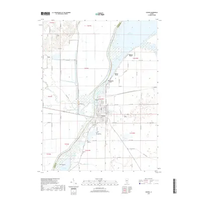 2018 Map of Havana, 2018 Print