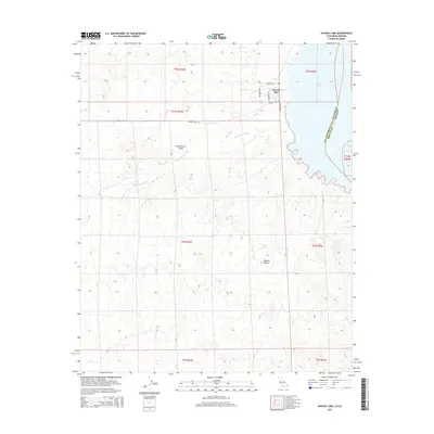 2015 Map of Havasu Lake, 2015 Print