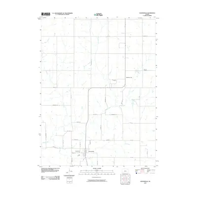 2009 Map of Havensville, 2009 Print