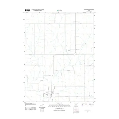 2012 Map of Havensville, 2012 Print