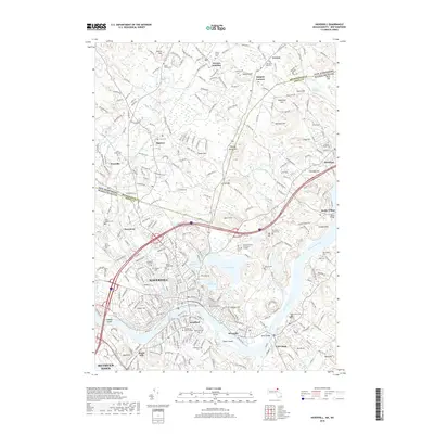 2018 Map of Haverhill, 2018 Print