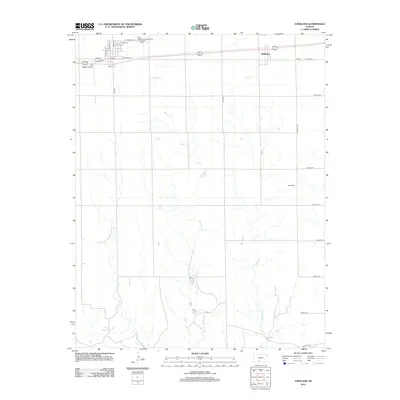 2012 Map of Haviland, 2012 Print