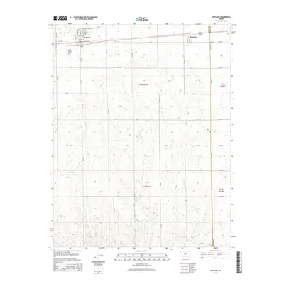 2015 Map of Haviland, 2015 Print