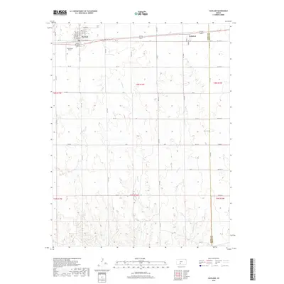 2018 Map of Haviland, 2018 Print