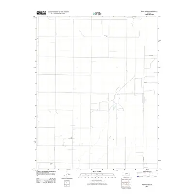 2012 Map of Haviland NE, 2012 Print