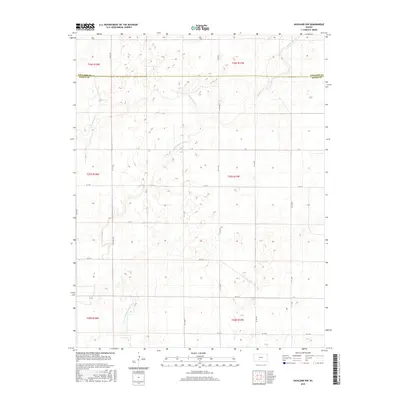 2015 Map of Haviland NW, 2015 Print