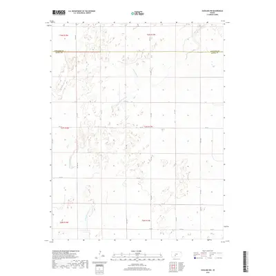 2018 Map of Haviland NW, 2018 Print