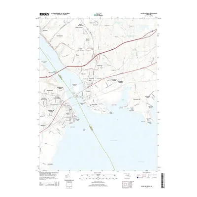 2014 Map of Havre De Grace, 2014 Print