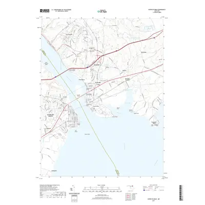 2019 Map of Havre De Grace, 2019 Print