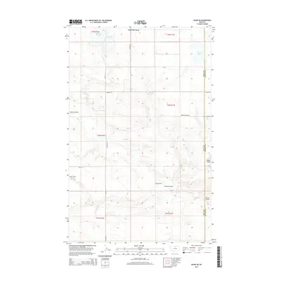 2014 Map of Havre NE, 2014 Print