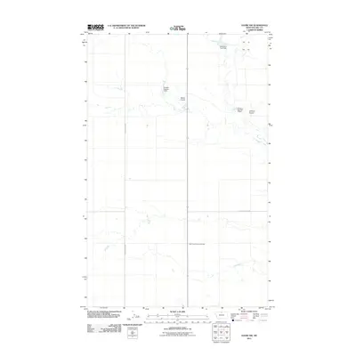 2011 Map of Havre NW, 2011 Print
