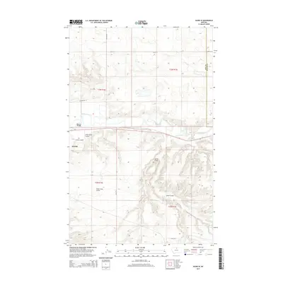 2014 Map of Havre SE, 2014 Print