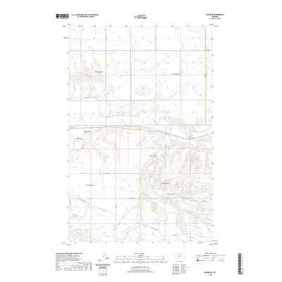 2020 Map of Havre SE, 2020 Print