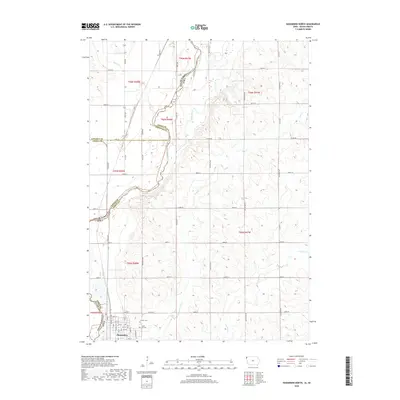 2018 Map of Hawarden North, 2018 Print