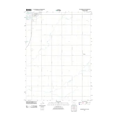 2011 Map of Hawarden South, 2011 Print