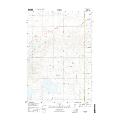 2016 Map of Hawick, 2016 Print