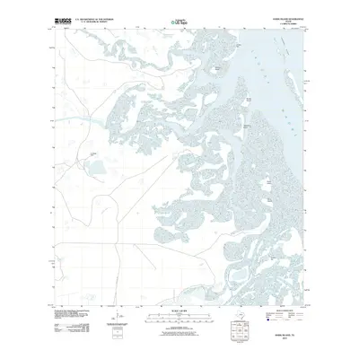 2010 Map of Hawk Island, 2010 Print