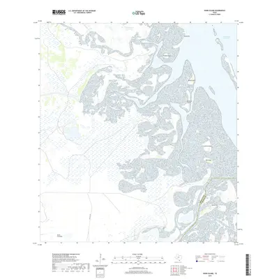 2019 Map of Hawk Island, 2019 Print