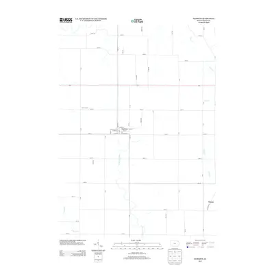 2013 Map of Hawkeye, 2013 Print