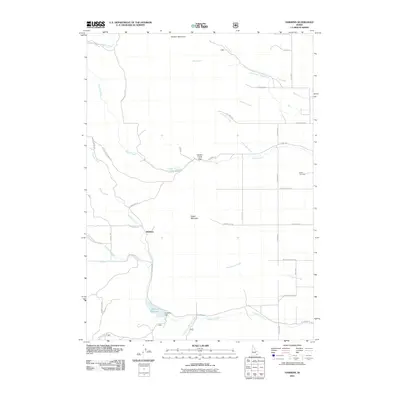 2011 Map of Hawkins, 2011 Print