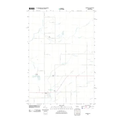 2010 Map of Hawkins, 2010 Print
