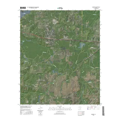 2016 Map of Hawkins, 2016 Print
