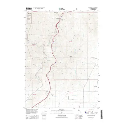 2015 Map of Hawkinsville, 2015 Print