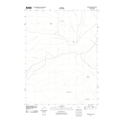 2011 Map of Hawks Nest, 2011 Print