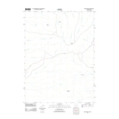 2012 Map of Hawks Nest, 2012 Print