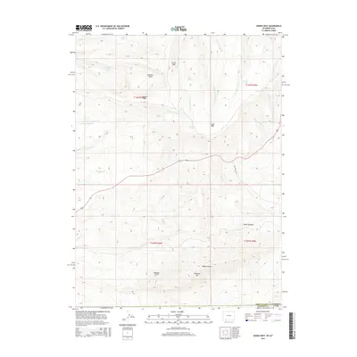 2015 Map of Hawks Nest, 2015 Print