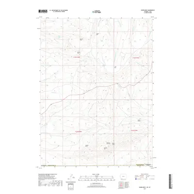 2017 Map of Hawks Nest, 2017 Print