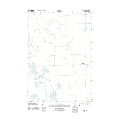 2011 Map of Hawks, 2011 Print