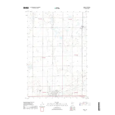 2019 Map of Hawley, 2019 Print