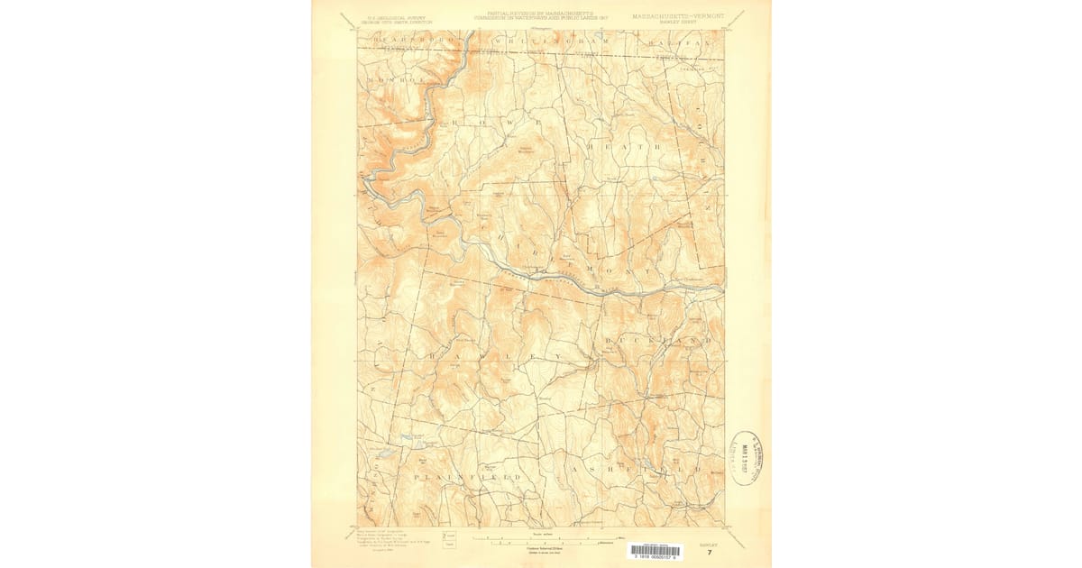 1800s (19th Century) Maps of Halifax, VT | Pastmaps