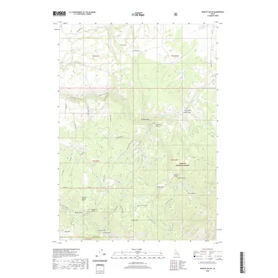 2020 Map of Hawley Gulch, 2020 Print