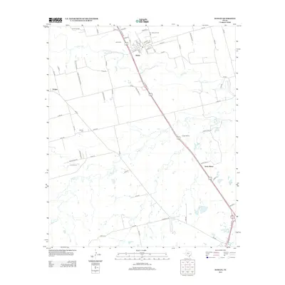 2012 Map of Hawley, 2012 Print