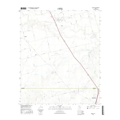 2016 Map of Hawley, 2016 Print