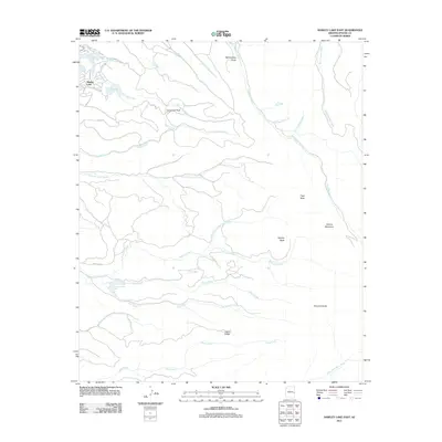 2011 Map of Hawley Lake East, 2011 Print