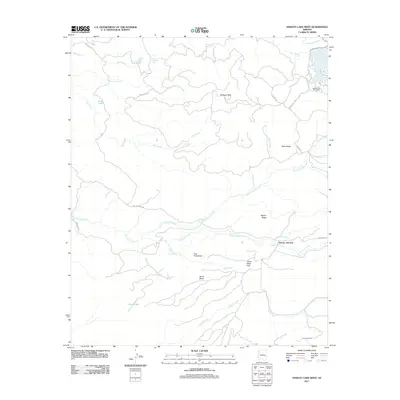 2011 Map of Hawley Lake West, 2011 Print