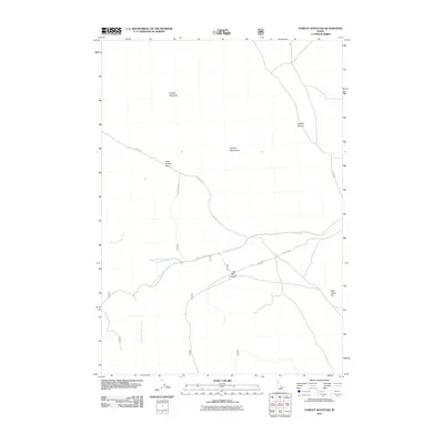 2011 Map of Hawley Mountain, 2011 Print