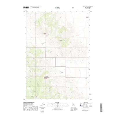 2020 Map of Hawley Mountain, 2020 Print