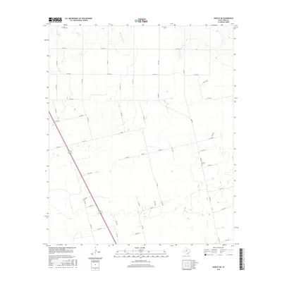 2016 Map of Hawley NE, 2016 Print