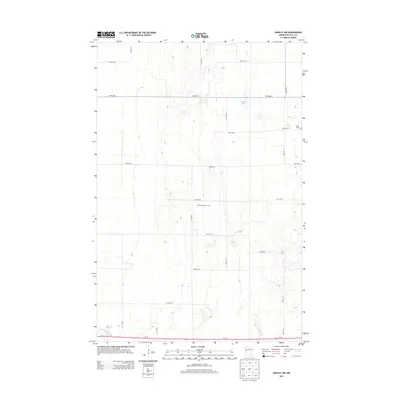2013 Map of Hawley NW, 2013 Print