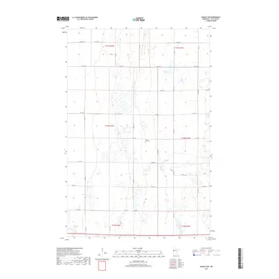 2019 Map of Hawley NW, 2019 Print