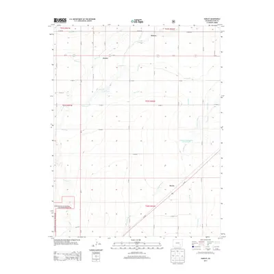 2013 Map of Hawley, 2013 Print