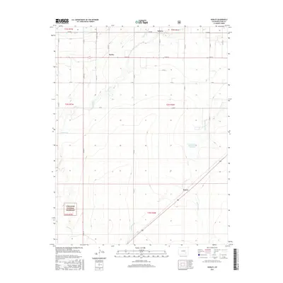 2016 Map of Hawley, 2016 Print