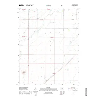 2019 Map of Hawley, 2019 Print