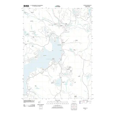 2010 Map of Hawley, 2010 Print
