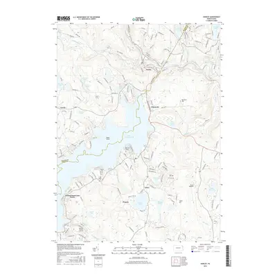2016 Map of Hawley, 2016 Print