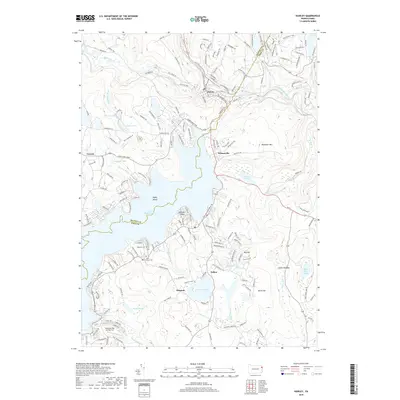 2019 Map of Hawley, 2019 Print
